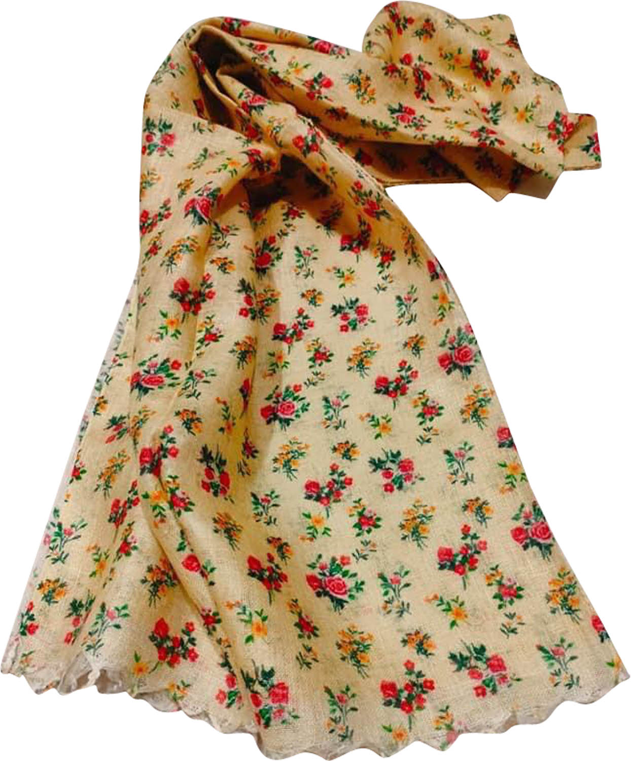 Soft and Elegant Pastel Linen Dupatta Collection - Luxurion World- Crafted Heirlooms