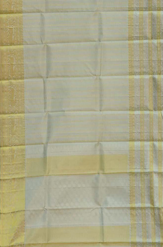 Pastel Handloom Kanjeevaram Pure Silk Dupatta - Luxurion World