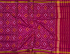 Exquisite Pink Patola Handloom Single Ikat Silk Dupatta: A Timeless Fashion Statement - Luxurion World
