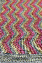 Multicolor Phulkari Chinnon Dupatta - Luxurion World