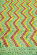 Multicolor Phulkari Chinnon Dupatta - Luxurion World