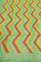 Multicolor Phulkari Chinnon Dupatta - Luxurion World