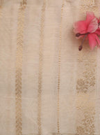Dyeable Banarasi Chanderi Silk Fabric ( 2.5 Mtr ) - Luxurion World