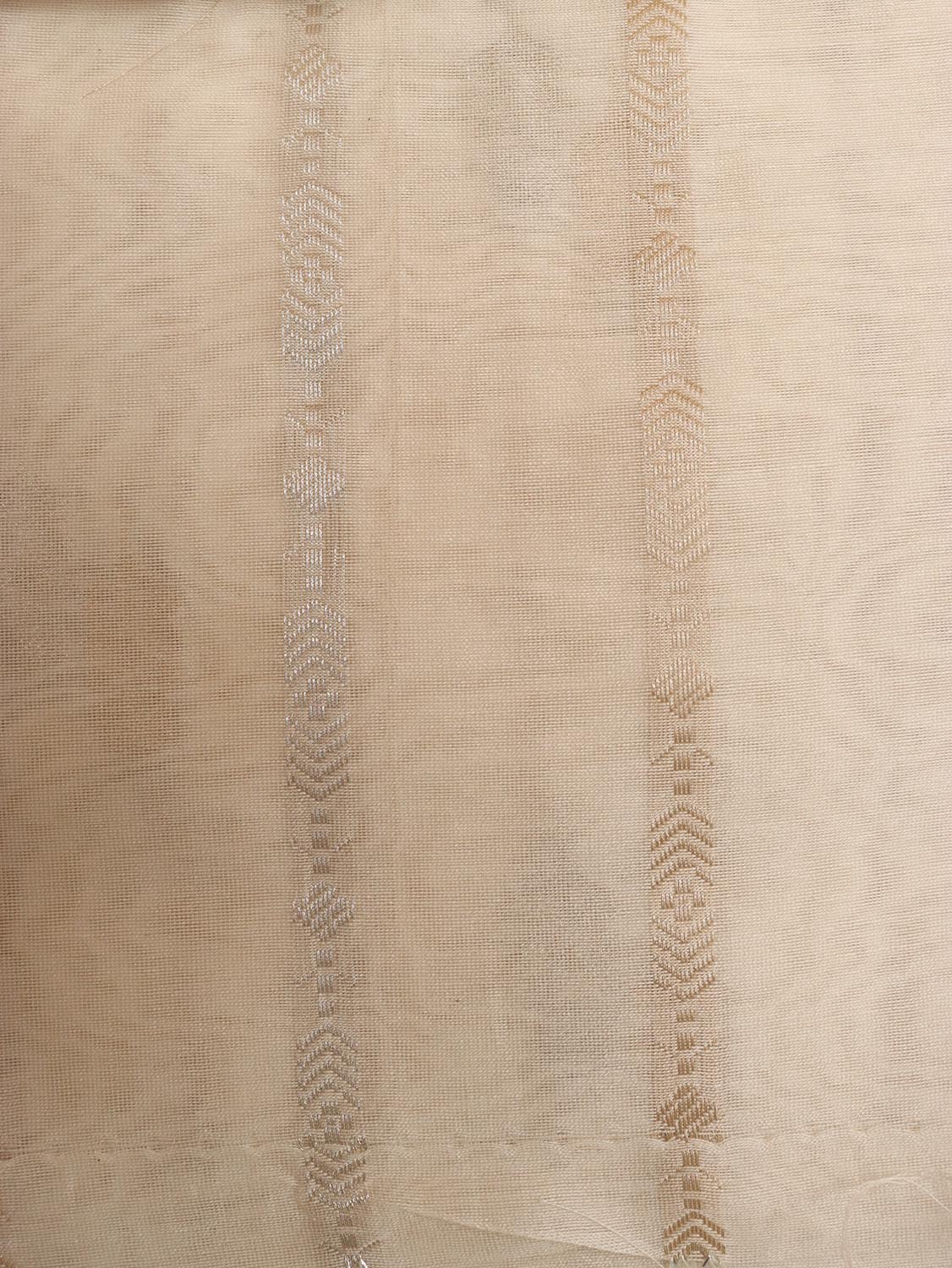 Dyeable Banarasi Chanderi Silk Fabric ( 2.5 Mtr ) - Luxurion World