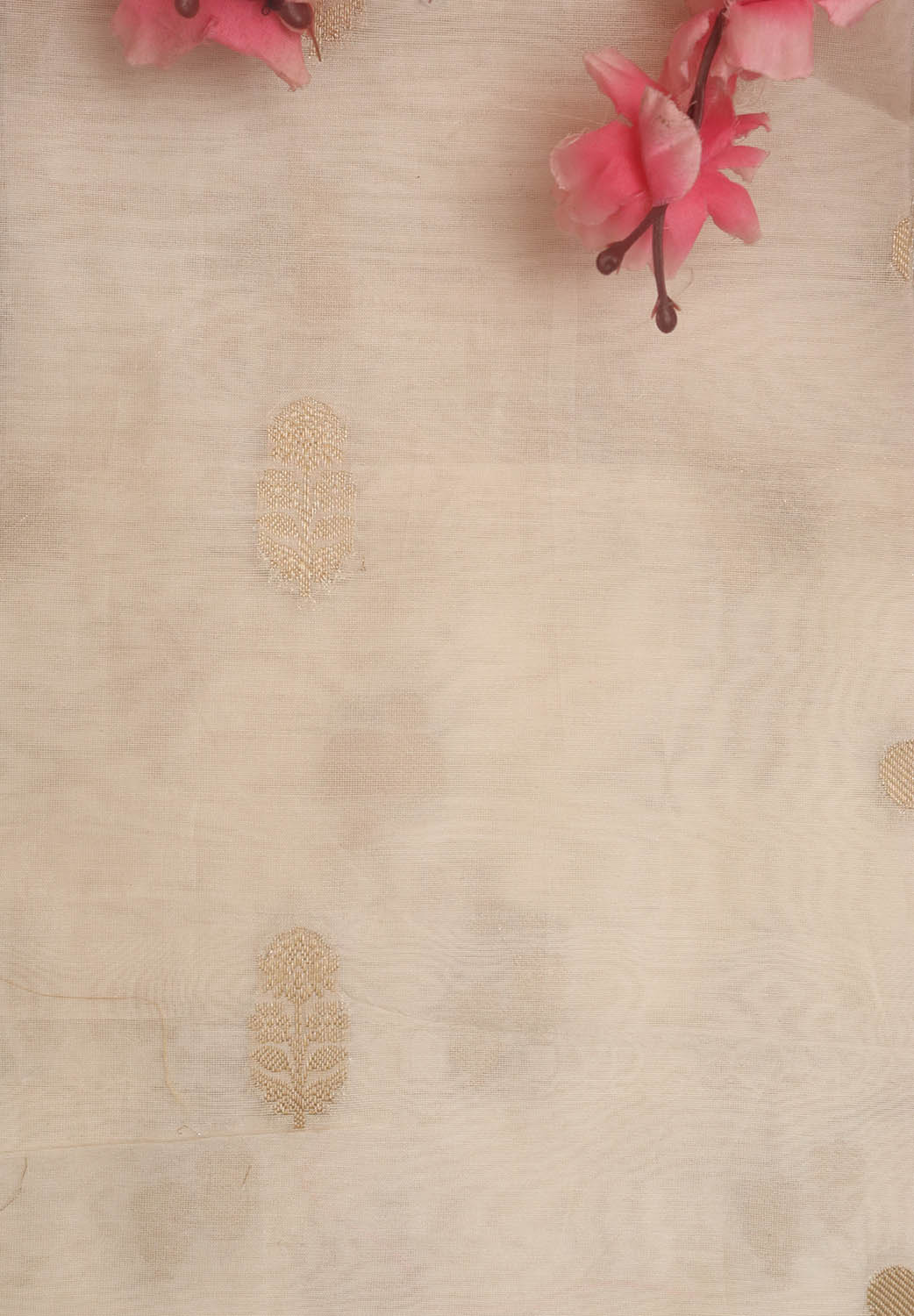 Dyeable Banarasi Chanderi Silk Fabric ( 2.5 Mtr ) - Luxurion World