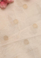 Dyeable Banarasi Chanderi Silk Fabric ( 0.75 Mtr ) - Luxurion World