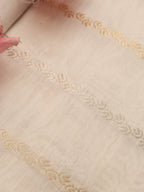 Dyeable Banarasi Chanderi Silk Fabric ( 2.5 Mtr ) - Luxurion World