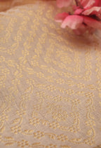 Dyeable Banarasi Chanderi Silk Fabric ( 2.5 Mtr ) - Luxurion World