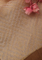 Dyeable Banarasi Chanderi Silk Fabric ( 2.5 Mtr ) - Luxurion World