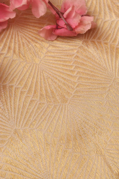 Dyeable Banarasi Chanderi Silk Fabric ( 2.5 Mtr ) - Luxurion World