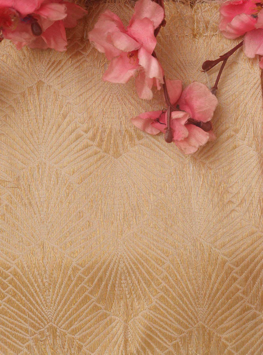 Dyeable Banarasi Chanderi Silk Fabric ( 2.5 Mtr ) - Luxurion World