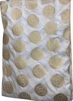 Dyeable Banarasi Silk Fabric ( 2.5 Mtr ) - Luxurion World