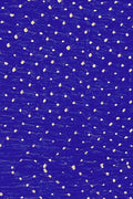 Blue Bandhani Pure Gajji Silk Fabric ( 3 Mtr ) - Luxurion World