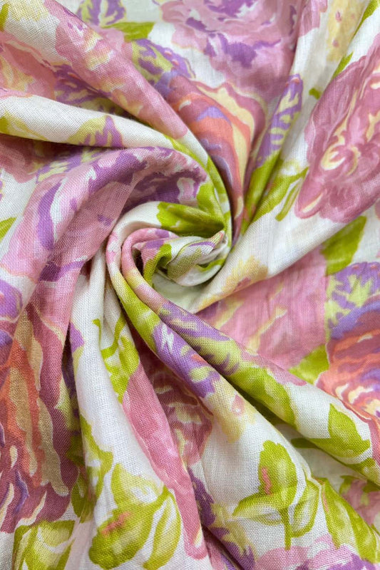 Multicolor Digital Printed Cotton Fabric ( 1 Mtr ) - Luxurion World