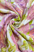 Multicolor Digital Printed Cotton Fabric ( 0.75 Mtr ) - Luxurion World