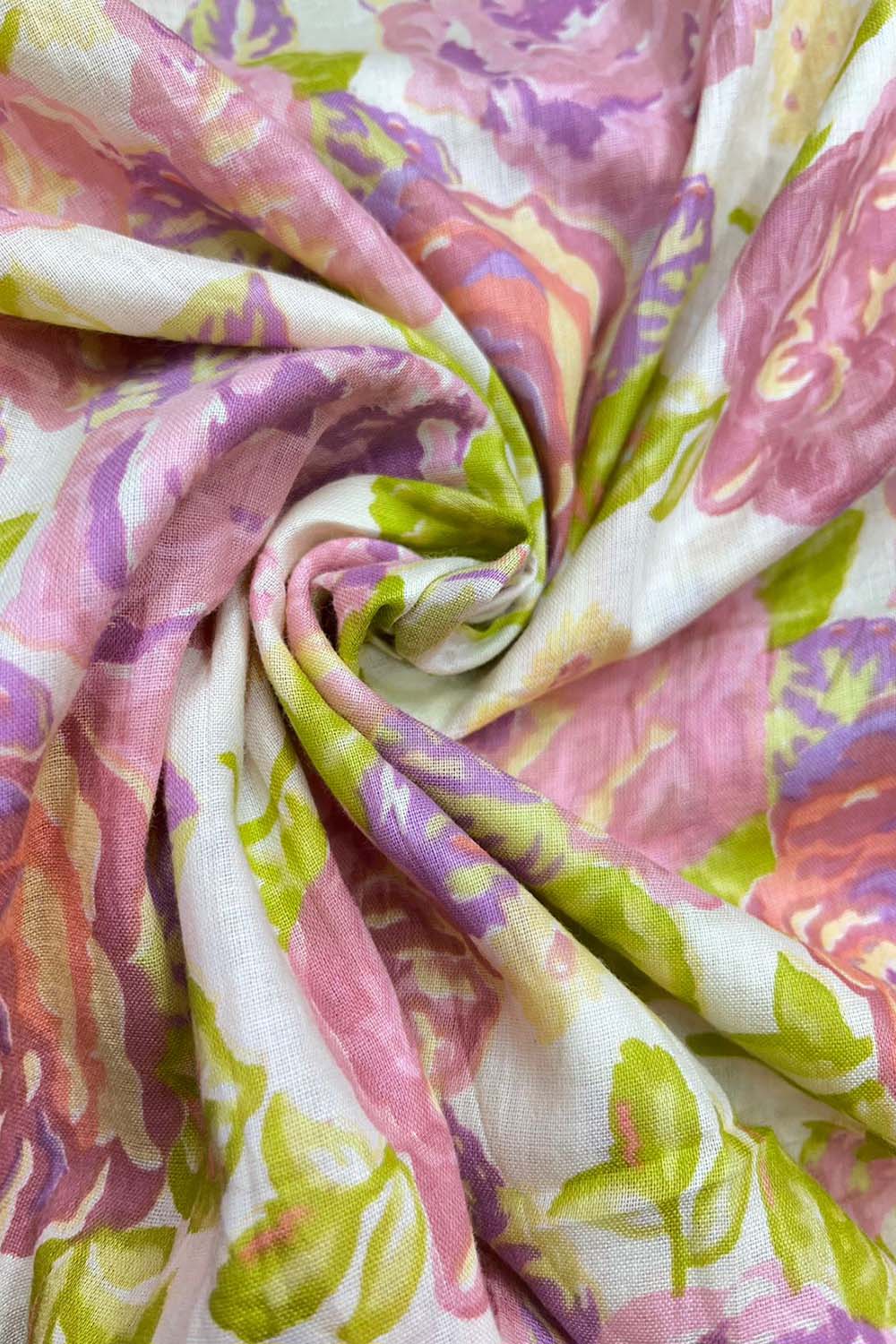 Multicolor Digital Printed Cotton Fabric ( 0.75 Mtr ) - Luxurion World