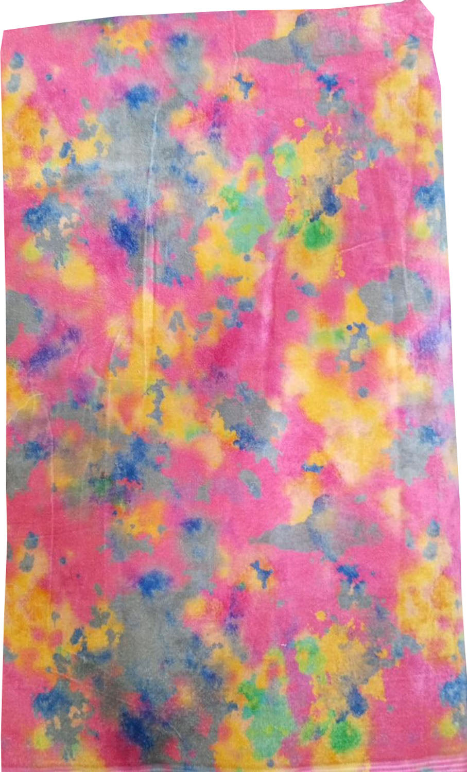 Multicolor Digital Printed Velvet Fabric - Luxurion World