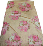 Pastel Digital Printed Tussar Silk Fabric ( 1 Mtr ) - Luxurion World