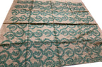 Pastel Hand Painted Madhubani Pure Tussar Silk Unstitched Blouse Fabric - Luxurion World