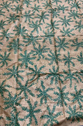Pastel Hand Painted Madhubani Pure Tussar Silk Unstitched Blouse Fabric - Luxurion World