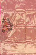 Pink Paithani Brocade Silk Blouse Fabric ( 1 Mtr ) - Luxurion World