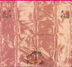 Pink Paithani Brocade Silk Blouse Fabric ( 1 Mtr ) - Luxurion World
