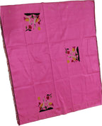 Exquisite Pink Paithani Handloom Pure Silk Blouse Fabric - Luxurion World