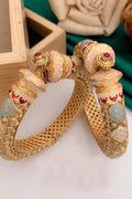 Golden Kundan Bangles - Luxurion World