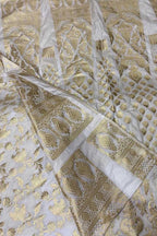 Dazzling Dyeable Banarasi Silk Lehenga: Unstitched Elegance - Luxurion World