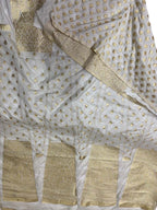 Dazzling Dyeable Banarasi Silk Lehenga: Unstitched Elegance - Luxurion World