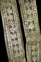 Exquisite Golden Floral Gota Lace: A Touch of Elegance - Luxurion World
