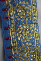 Blue Gota Work Lace: Traditional Handcrafted Beauty (9 Meter Roll) - Luxurion World
