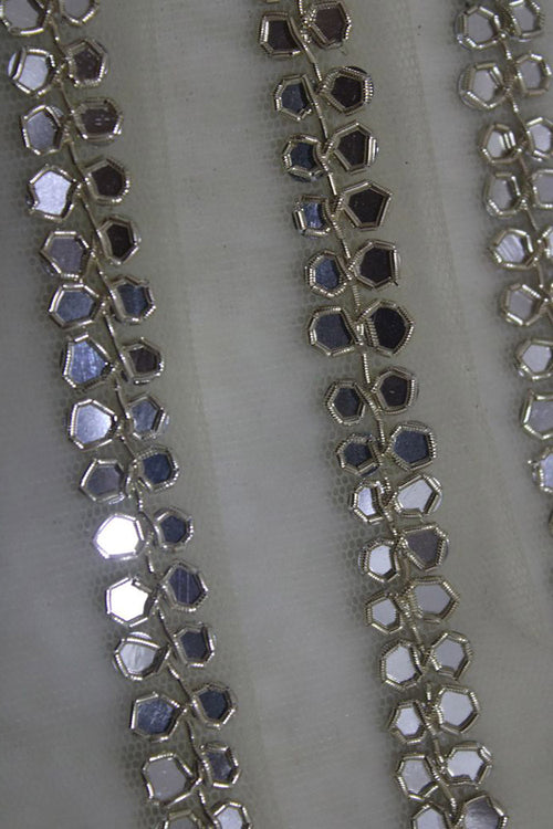 Sparkling Sequins Lace: The Golden Trendy Fashion Statement ( Roll OF 9 Meter ) - Luxurion World
