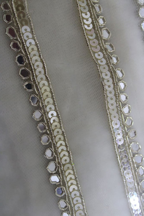Sparkling Sequins Lace: The Golden Trend for a Glamorous Look ( Roll OF 9 Meter ) - Luxurion World