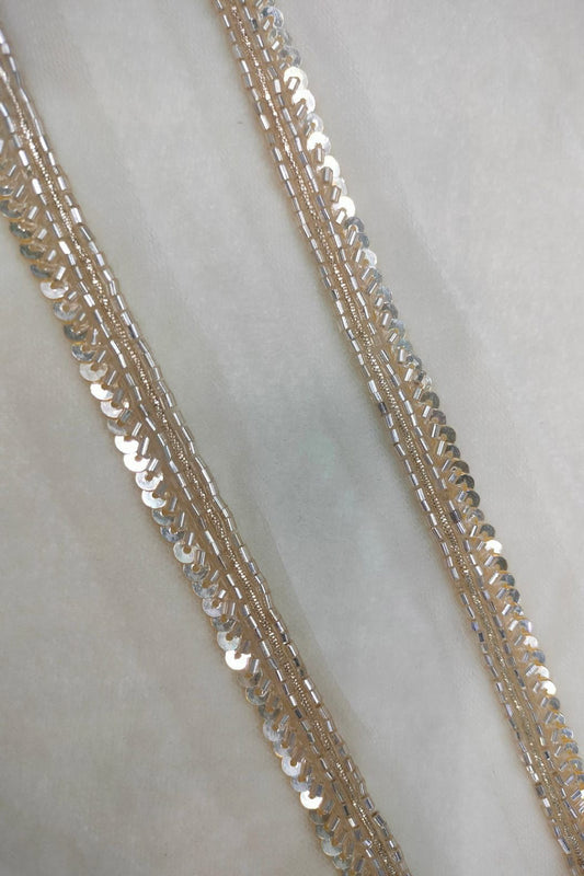 Sparkling Sequins Lace: The Golden Trend for a Stylish Look ( Roll OF 9 Meter ) - Luxurion World
