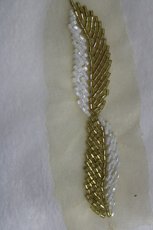 Golden Lace: Exquisite Handwork, 9m Roll - Luxurion World