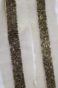 Elegant Black Lace with Handwork Embellishments (9m Roll) - Luxurion World