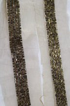 Elegant Black Lace with Handwork Embellishments (9m Roll) - Luxurion World