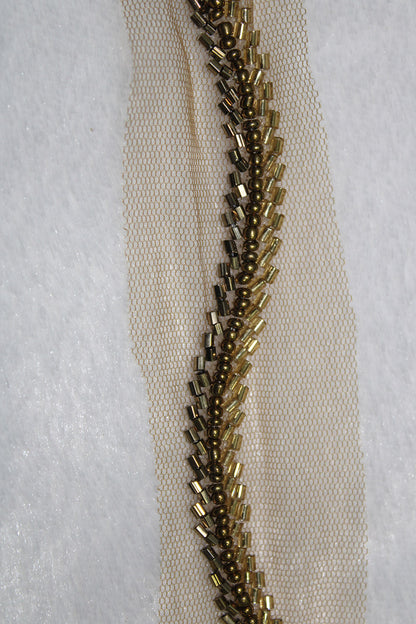 Exquisite Golden Handwork Lace: A Masterpiece of Embellishment - Luxurion World