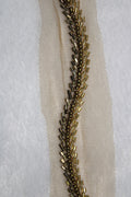 Exquisite Golden Handwork Lace: A Masterpiece of Embellishment - Luxurion World