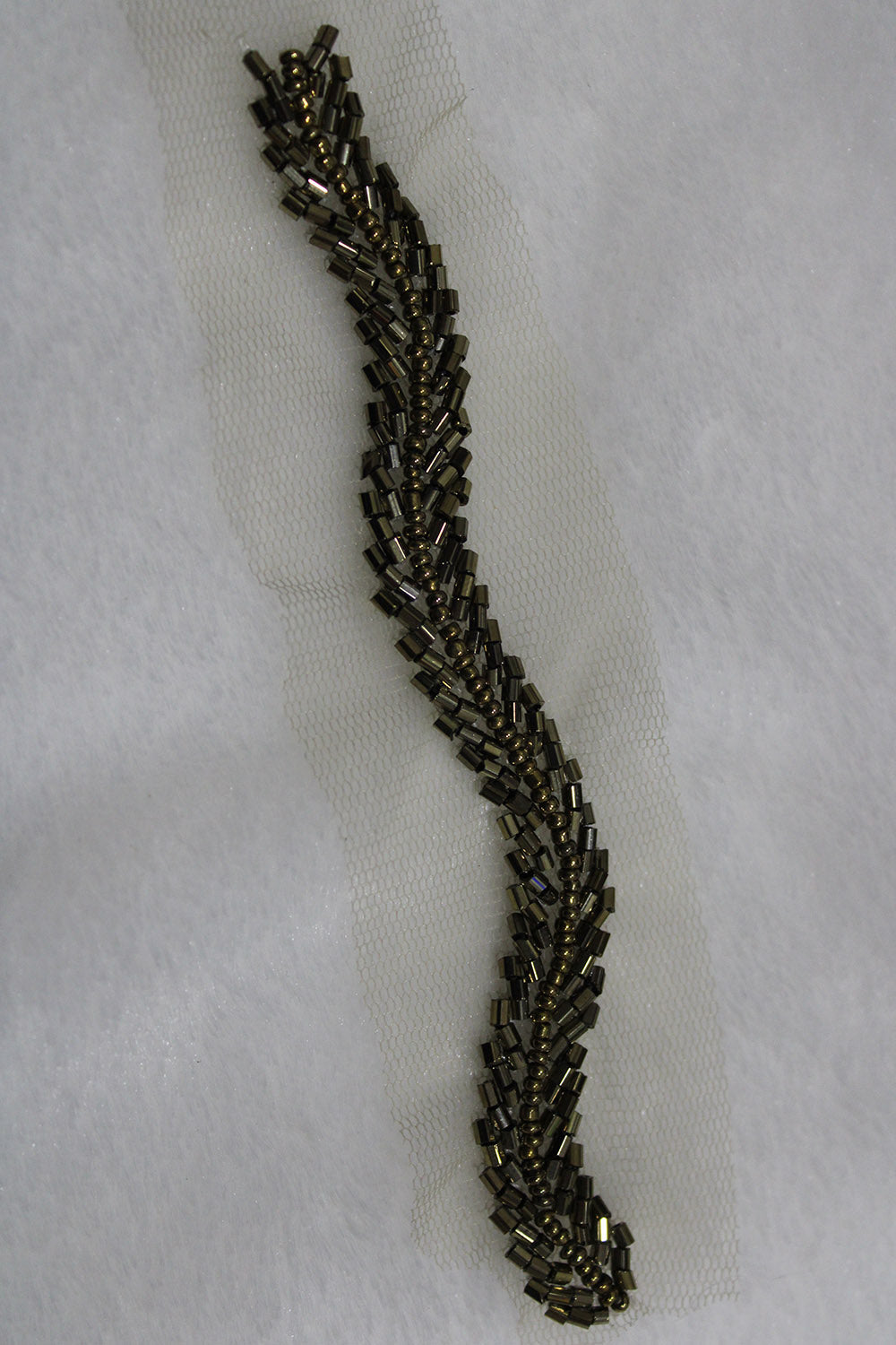 Elegant Black Lace with Intricate Handwork Embellishments - Luxurion World