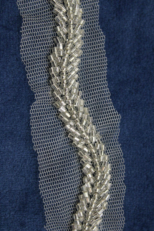 Exquisite Silver Lace: Intricate Handwork and Embellishments - Luxurion World
