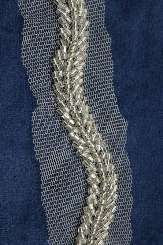 Exquisite Silver Lace: Intricate Handwork and Embellishments - Luxurion World