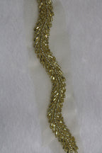 Exquisite Green Handwork Lace: Intricate Embellishments for a Stunning Look - Luxurion World