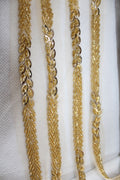 Exquisite Golden Handwork Lace: A Masterpiece of Embellishment - Luxurion World
