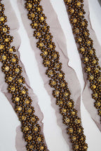 Exquisite Golden Handwork Lace: A Masterpiece of Embellishment - Luxurion World