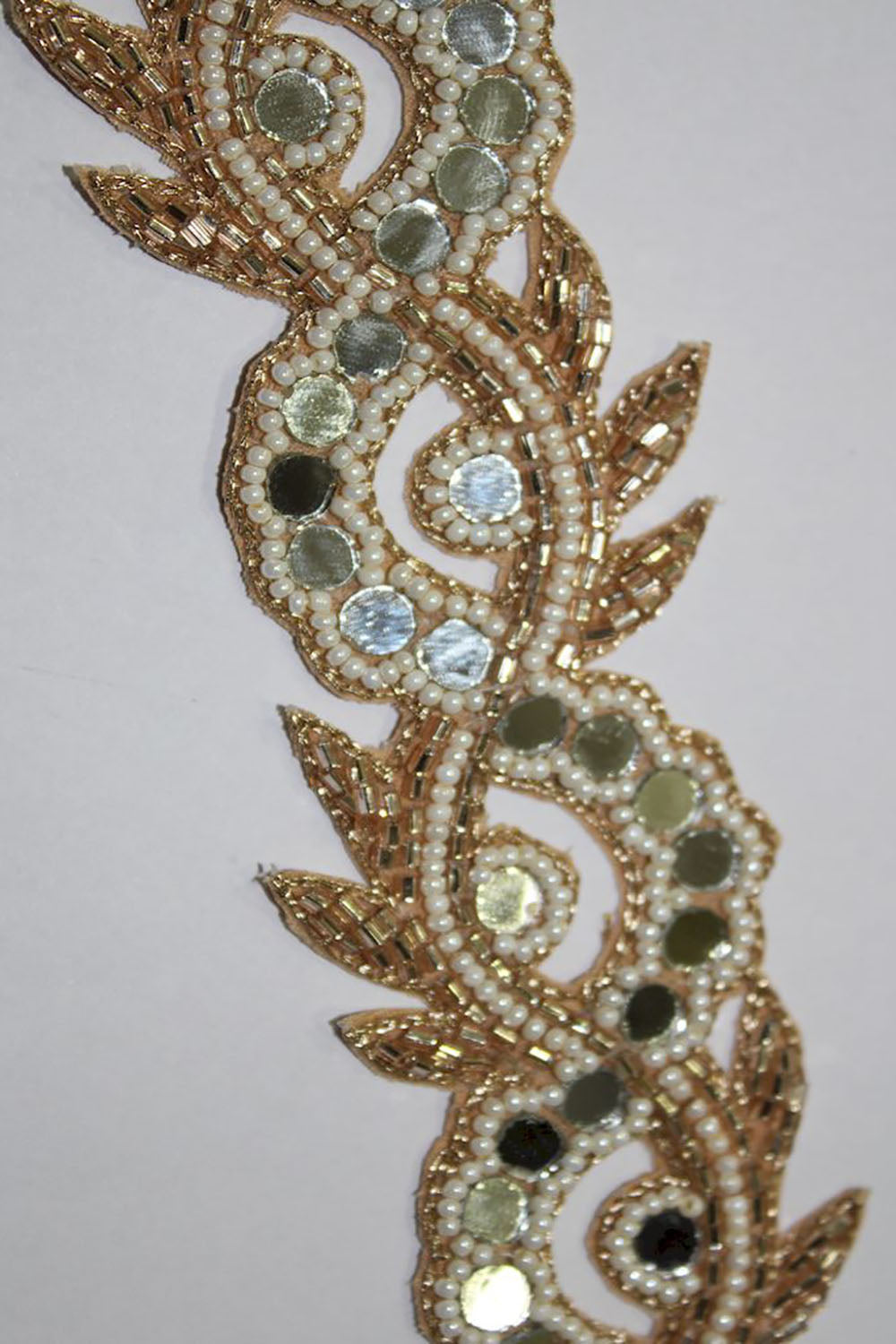 Exquisite Golden Handwork Lace: A Masterpiece of Embellishment - Luxurion World