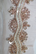 Exquisite Golden Handwork Lace: A Masterpiece of Embellishment - Luxurion World