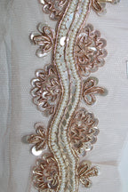 Exquisite Golden Handwork Lace: A Masterpiece of Embellishment - Luxurion World