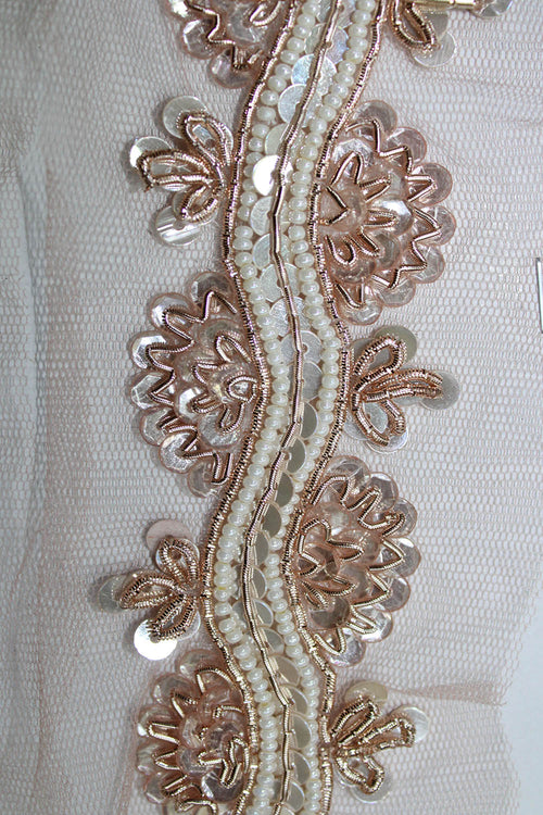 Exquisite Golden Handwork Lace: A Masterpiece of Embellishment - Luxurion World